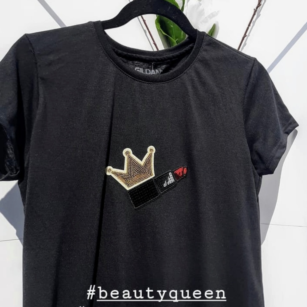 Beauty Queen Sequin Tshirt